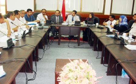 اجتماع الهيئة الادارية لمحلي عدن